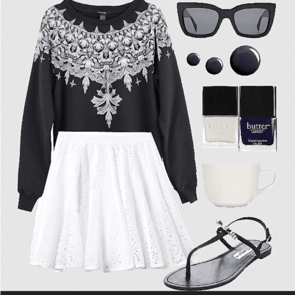 KSUBI NWT Cult Crest Skull Raglan Sleeve Sweatshirt XS Dark Princess Goth Witchy - Picture 14 of 14